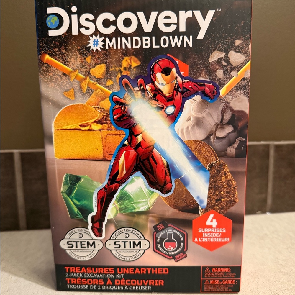 Discovery Mindblow Excavation Kit - Red and Gold